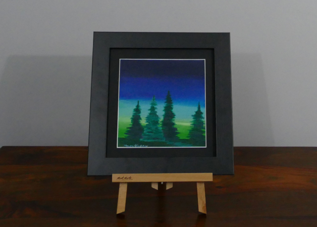Trees acrylic painting, available to purchase